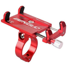 Cargar imagen en el visor de la galería, Aluminum Bicycle Phone Holder For 3.5-7 inch Smartphone - TATOOP