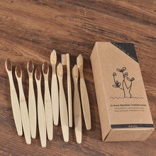 Charger l'image dans la galerie, Eco Friendly Wooden Toothbrush - TATOOP