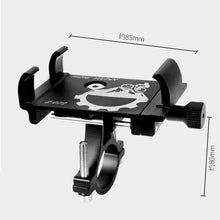 Load image into Gallery viewer, Aluminum Bicycle Phone Holder For 4.7-6.2  inch Smartphone Adjustable To Support GPS Bike, Phone Stand - TATOOP