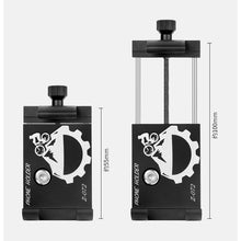 Load image into Gallery viewer, Aluminum Bicycle Phone Holder For 4.7-6.2  inch Smartphone Adjustable To Support GPS Bike, Phone Stand - TATOOP