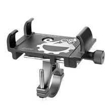 Load image into Gallery viewer, Aluminum Bicycle Phone Holder For 4.7-6.2  inch Smartphone Adjustable To Support GPS Bike, Phone Stand - TATOOP