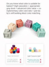 Cargar imagen en el visor de la galería, Soft Educational Baby Blocks - TATOOP